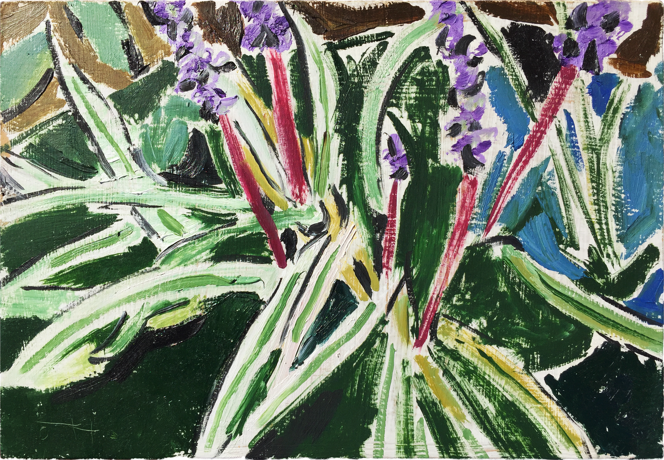 11sept21ㅤㅤㅤoil on wood panelㅤㅤㅤ28x19.5 cmㅤㅤㅤ11x7.4 in