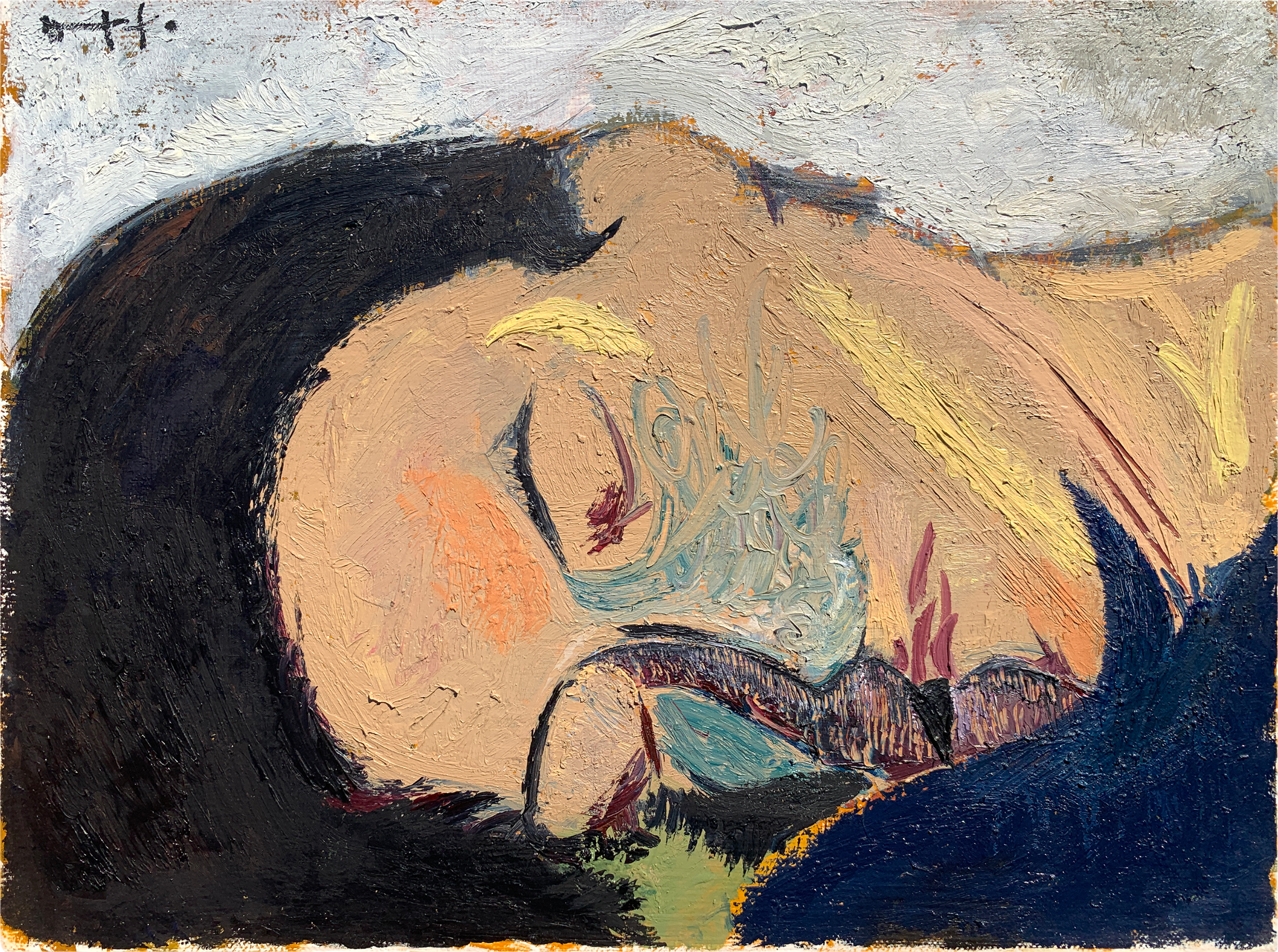 28jun22ㅤㅤㅤ5.7.22ㅤㅤㅤoil on canvasㅤㅤㅤ40x30 cmㅤㅤㅤ15.7x11.8 in