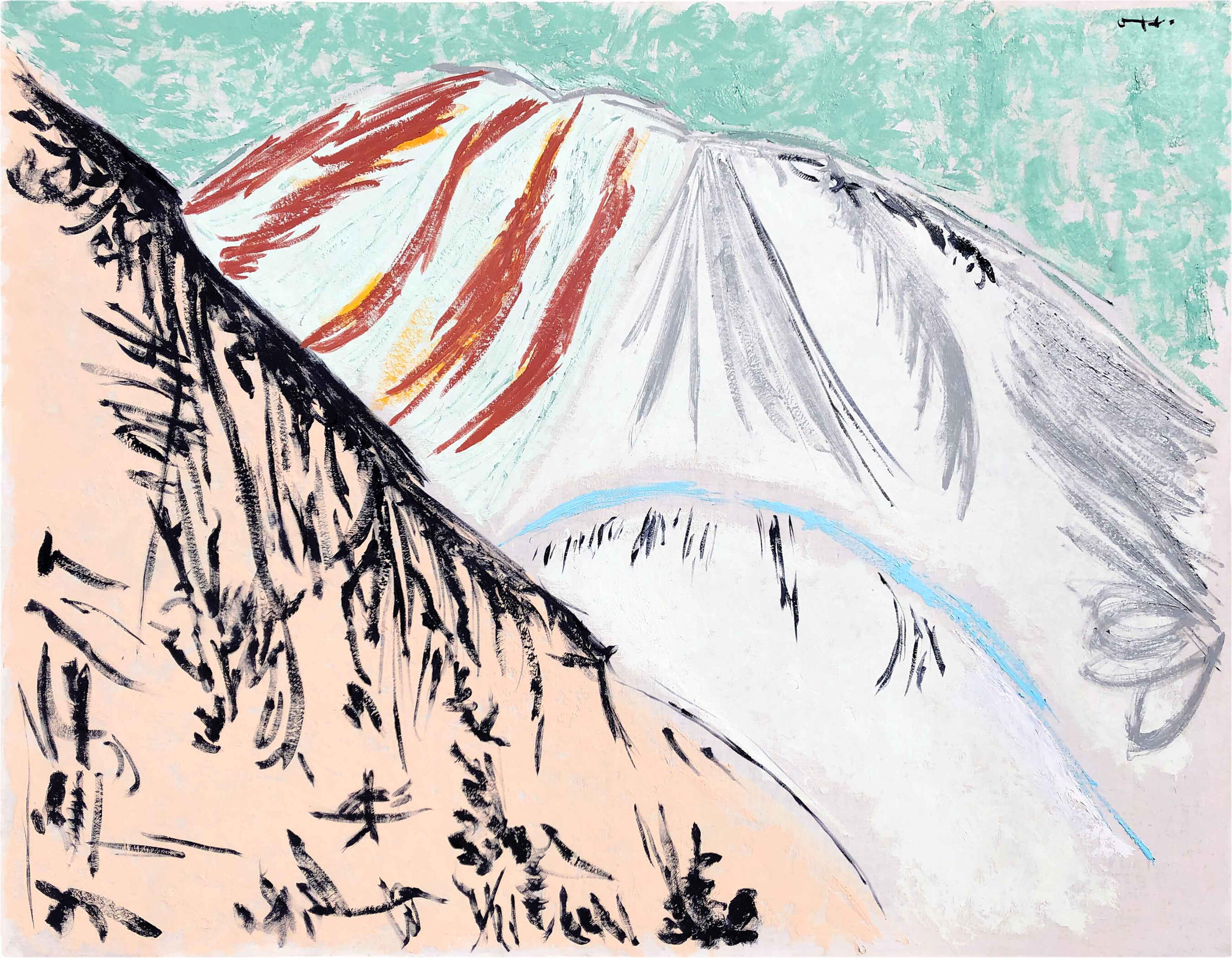 14july22 oil on canvas 35x27in 90x70cm