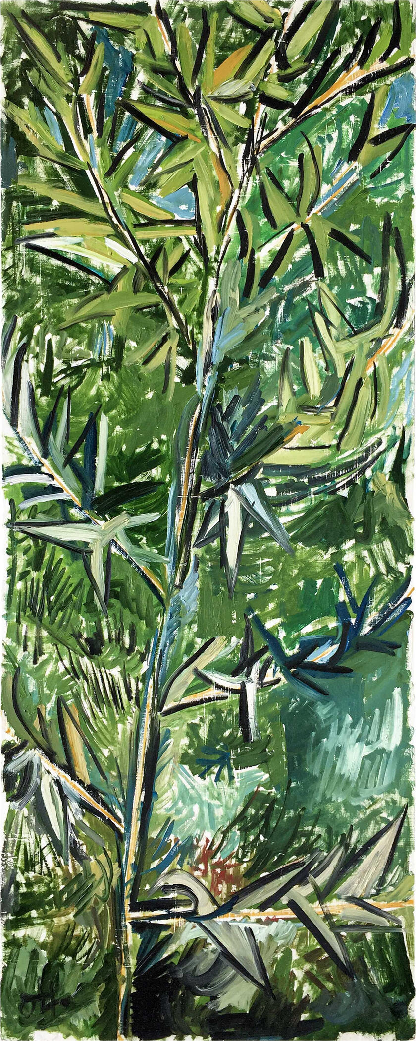 21june20 oil on wood 12x31in 32x79cm